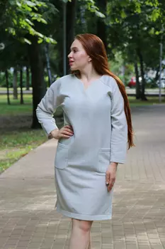 2В ПАУЛИНА.С1 Платье+ брошь