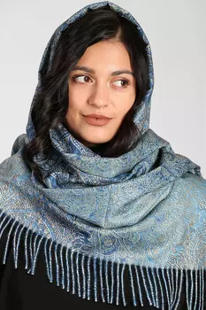 Купальник сине-голубой