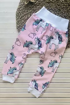 Штанишки для малышей серые