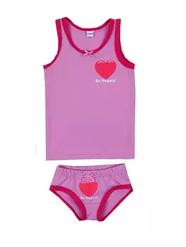 Футболка для девочки молочного цвета