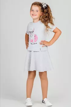 Платье для девочки в полоску