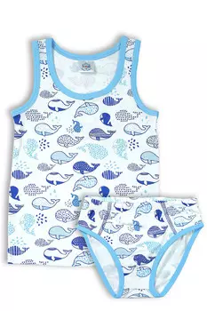 9010329.С1 Комплект для малышей- кофточка+ ползунки+ шапочка