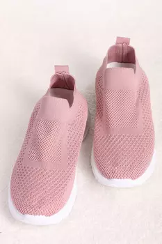 Платье с поясом темно-синее