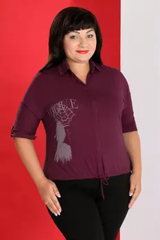 19-92 ИММЕНС 3077.С1 Блуза+ пояс