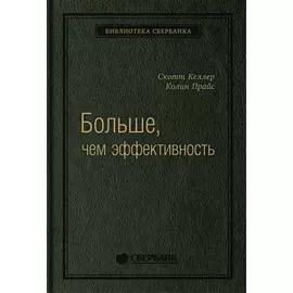 Больше, чем эффективность: Как самые успешные компании сохраняют лидерство на рынке. Том 42 (Библиотека Сбера)