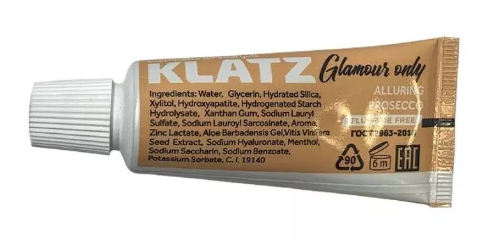 Зубная паста мини Klatz