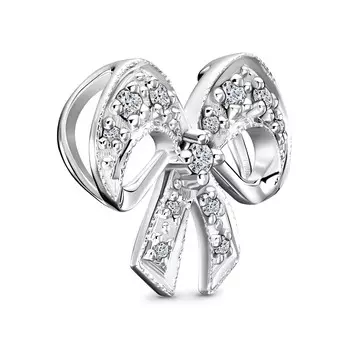 Подвеска с 13 бриллиантами белое золото 585