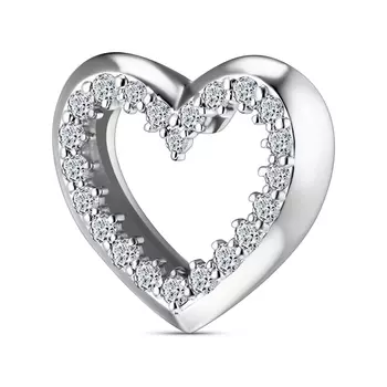 Подвеска с 22 бриллиантами белое золото 585