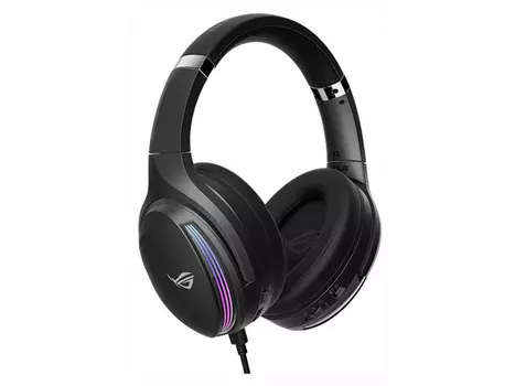 Гарнитура проводная (наушники) ASUS ROG Fusion II 500, USB Type-C, Mini jack, RGB, Черный 90YH02W5-B2UA00