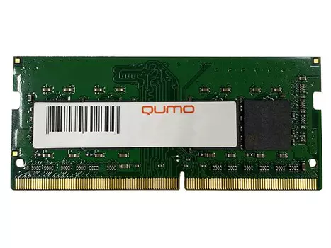 Модуль памяти Qumo SO-DIMM DDR4 16ГБ PC4-25600 3200MHz 1.2V, CL22, QUM4S-16G3200P22