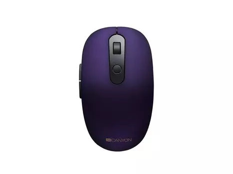 Мышь беспроводная Canyon MW-9, 1500dpi, Bluetooth/Wireless, Фиолетовый (Королевский пурпур) CNS-CMSW09V