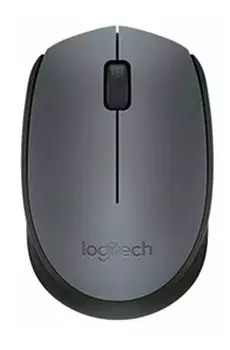 Мышь беспроводная Logitech M170, 1000dpi, Wireless, Серый/Черный, 910-004646