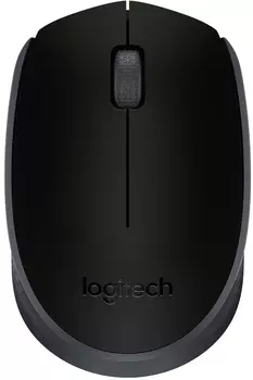 Мышь беспроводная Logitech M171, 1000dpi, Черный 910-004424