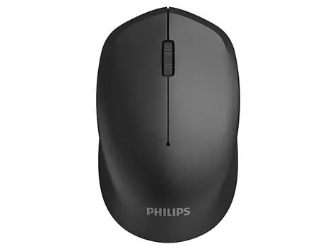 Мышь беспроводная Philips M344, 1600dpi, Wireless/USB, Черный SPK7344