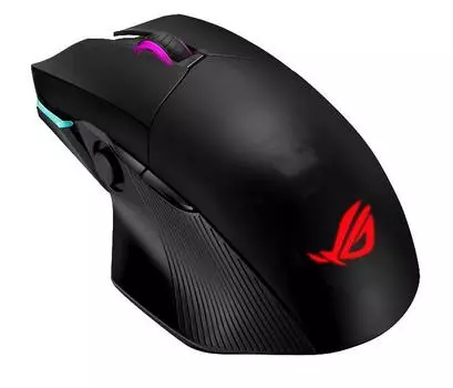 Мышь беспроводная/проводная ASUS ROG Chakram, 16000dpi, Bluetooth/ Wireless 2.4GHz/ USB, Черный 90MP01K0-BMUA00