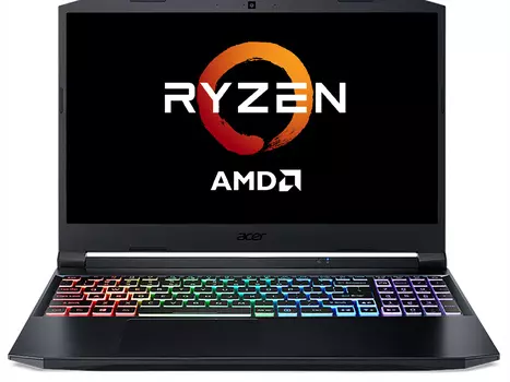 Ноутбук Acer Nitro 5 AN515-45-R8J6 NH.QBCEP.00Q (15.6", Ryzen 5 5600H, 16Gb/ SSD 512Gb, GeForce® RTX 3060 для ноутбуков) Черный