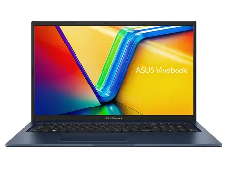Ноутбук ASUS VivoBook 17 X1704ZA-AU096 90NB10F2-M003U0 (17.3", Core i5 1235U, 16Gb/ SSD 512Gb, Iris Xe Graphics eligible) Синий