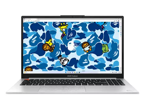 Ноутбук ASUS VivoBook S 15 OLED BAPE Edition K5504VA-MA340W 90NB0ZK6-M00KY0 (15.6", Core i9 13900H, 16Gb/ SSD 1024Gb, Iris Xe Graphics eligible) Серебристый