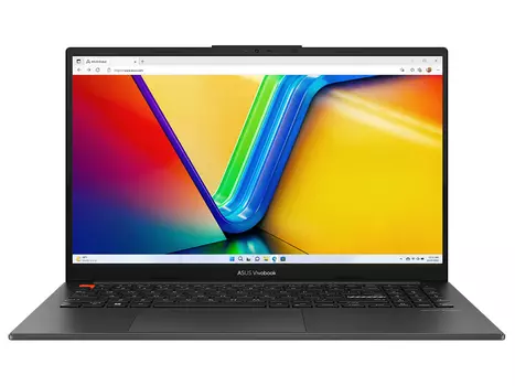Ноутбук ASUS VivoBook S 15 OLED K5504VA-MA091W 90NB0ZK2-M003X0 (15.6", Core i7 13700H, 16Gb/ SSD 1024Gb, Iris Xe Graphics eligible) Черный