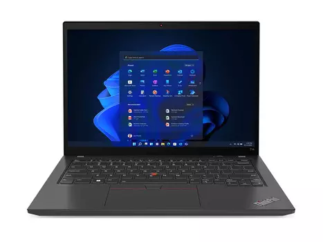 Ноутбук Lenovo ThinkPad T14 Gen 3 21AH00BSUS (14", Core i7 1260P, 16Gb/ SSD 512Gb, Iris Xe Graphics eligible) Черный