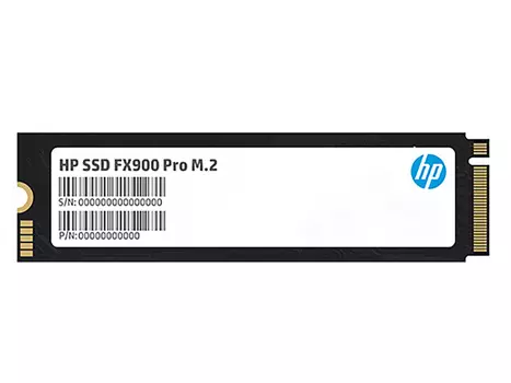 Внутренний SSD-накопитель HP FX900 Pro 512Gb M2 2280, PCIe Gen4 x4, NVMe, 3D NAND, 300 TBW, Черный 4A3T9AA