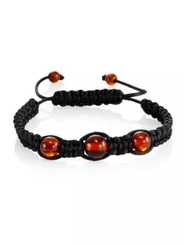 Браслет из натурального балтийского янтаря «Шамбала»