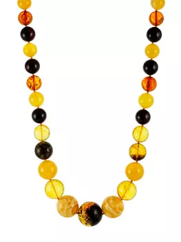 Бусы из натурального янтаря «Солярис»