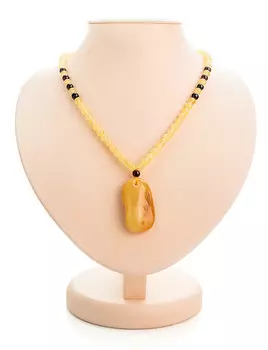 Колье из медового янтаря «Лаура»