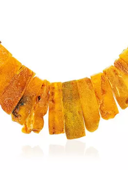 Лечебное колье из натурального балтийского янтаря «Помпеи»