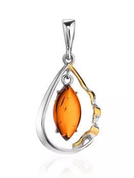 Подвеска из янтаря «Рапсодия»