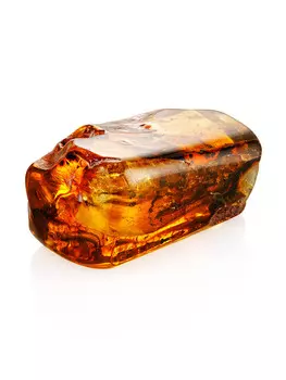 Сувенирный янтарь с красивой природной текстурой