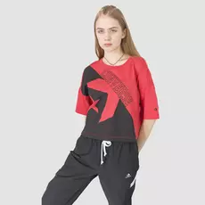 Converse Linear Wordmark Boxy Tee