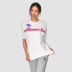 Converse Palm Tree Stripes Boxy Tee