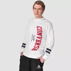 Converse Vertical Collegiate Text Ls T