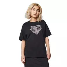 Converse Womens Heart Reverse Print Tee