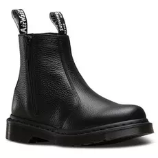 Dr. Martens 2976 W/zips Leather Chelsea Boots Women