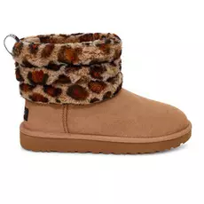 UGG Fluff Mini Quilted Leopard Women