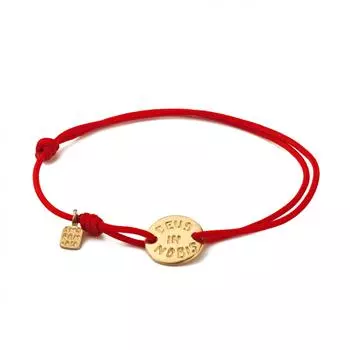 Браслет Бог в нас, золото 585