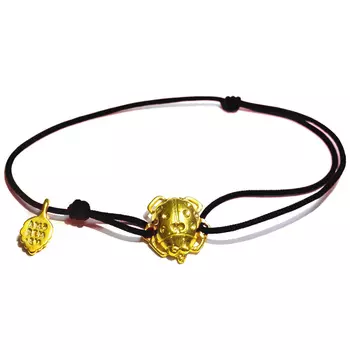 Браслет Божья коровка малая, золото 750