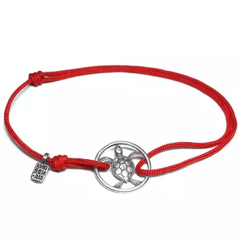 Браслет Черепашка, серебро 925