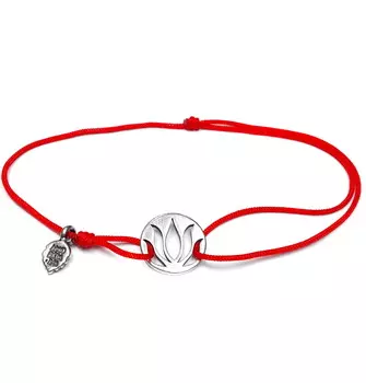 Браслет Цветок лотоса, серебро 925