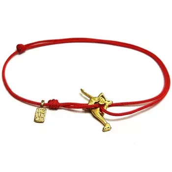 Браслет Фигуристка, золото 585