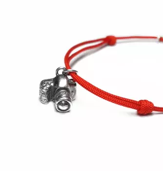 Браслет Фотоаппарат, серебро 925