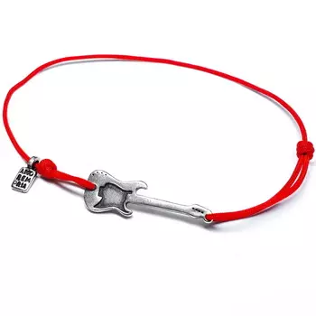 Браслет Гитара, серебро 925