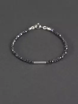 Браслет из марказита и серебра