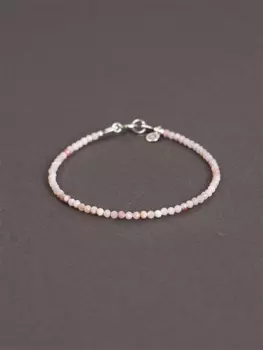 Браслет из розового опала