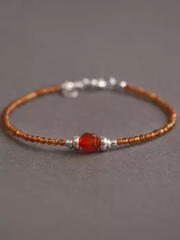 Браслет из сердолика "Sunshine"