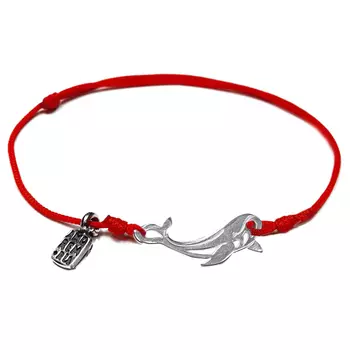 Браслет Кит, серебро 925