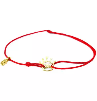 Браслет Корона, золото 585