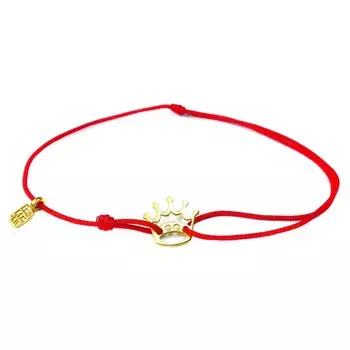 Браслет Корона, золото 750